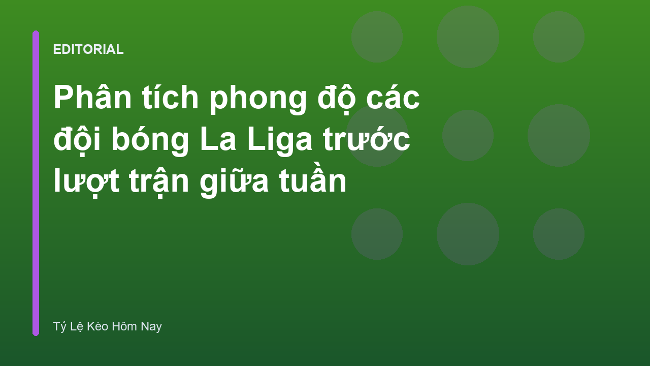 Phân tích phong độ các đội bóng tại La Liga